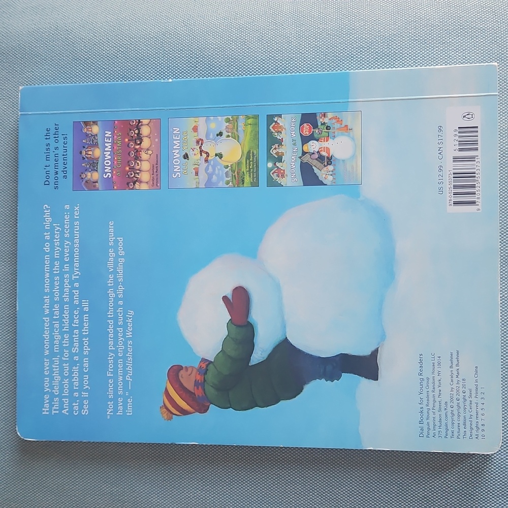 Children's Book Snowmen at Night by Caralyn Buehner - Picture 4 of 6